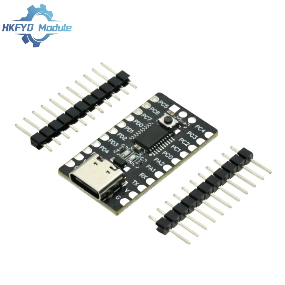 CH32V003F4P6 Core Board Development Board CH32V003 Microcontroller Module RISC-V Processor TYPE-C Interface