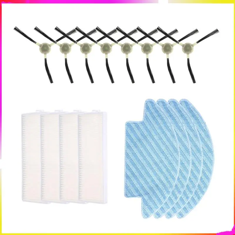 M04K Боковая щетка HEPA-фильтр, тряпка, замена швабры для Lefant M210 M210S M210B M213, запасные части для робота-пылесоса