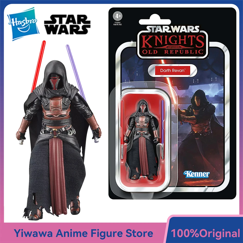 En stock Hasbro STAR WARS la colección Vintage Darth Revan (nuales de la antigua República) juguetes de figuras de Anime TVC a escala de 3,75 pulgadas