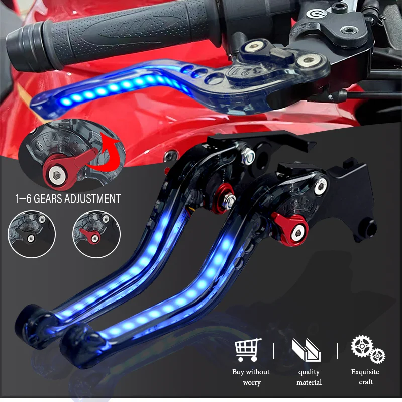 Motorcycle Adjustable Always on Turn Signal Light Brake Clutch Lever For PCX125 PCX150 2013-2020 Brake Lever pcx150 pcx125