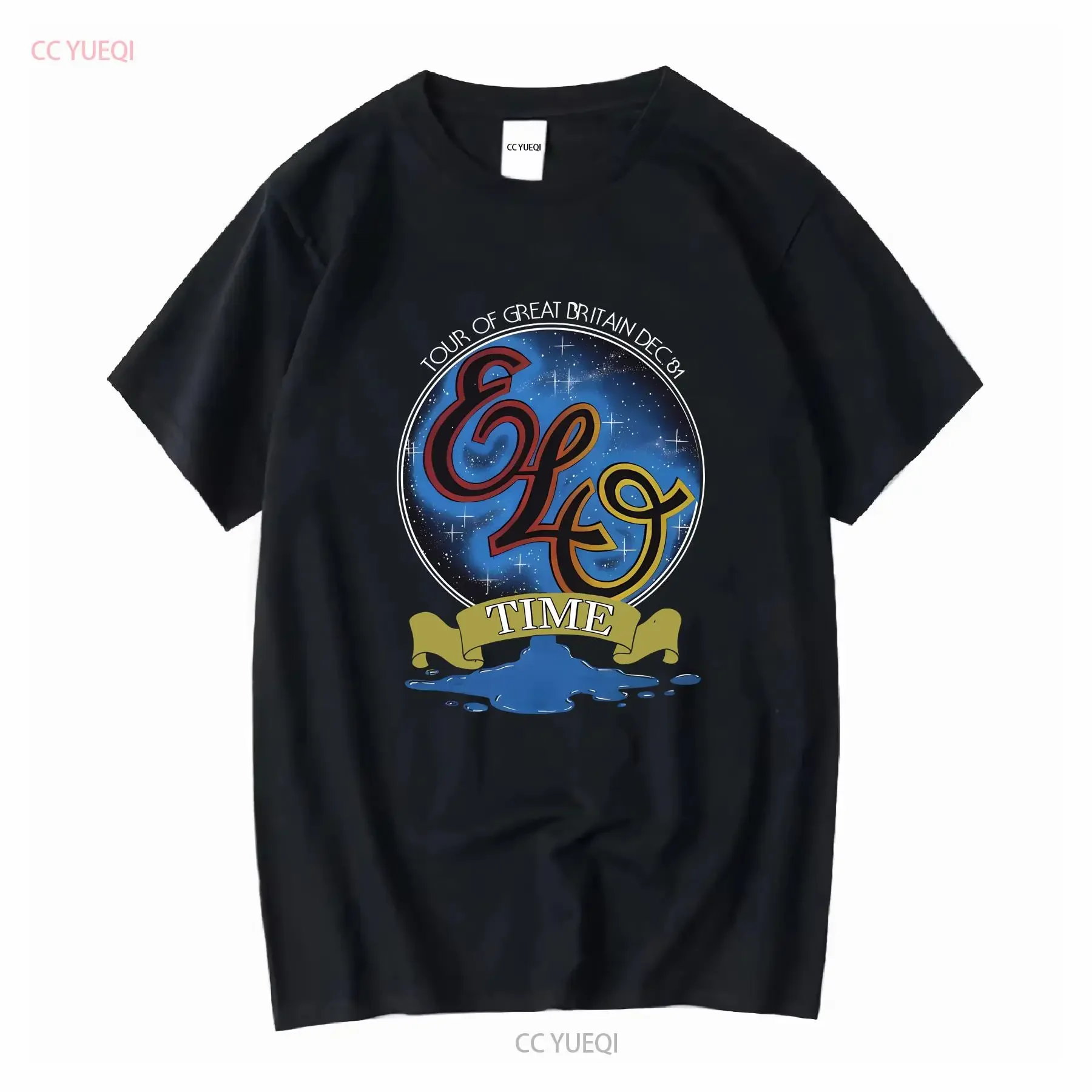 Футболка Electric Light Orchestra ELO в стиле 80-х и 90-х годов, все размеры, KH1069, с длинными или короткими рукавами, винтажная, мягкая, с графическим принтом, стильная.