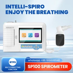 Contec SP100 Digital Spirometer Handheld Lung Function Tester Pulmonary Device Breathing Diagnostic Vitalograph FVC VC SVC MVV