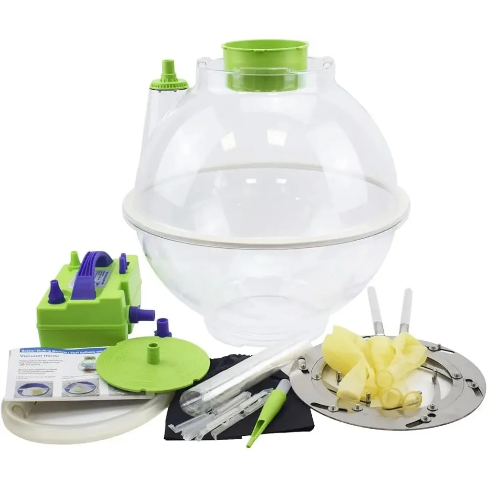 

Новый набор для наполнения шаров 17 дюймов, машина для наполнения шаров, набор для упаковки подарков с расширителем для шаров и воздушным насосом.