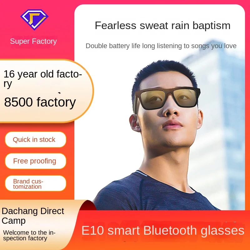 Gafas inteligentes con Bluetooth para deportes al aire libre