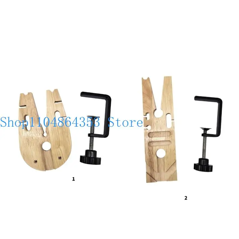 

652F Professional Grade Clamp for Jewelry Designers Wooden Workbench Practical Jewelers Device For Metal Shaping