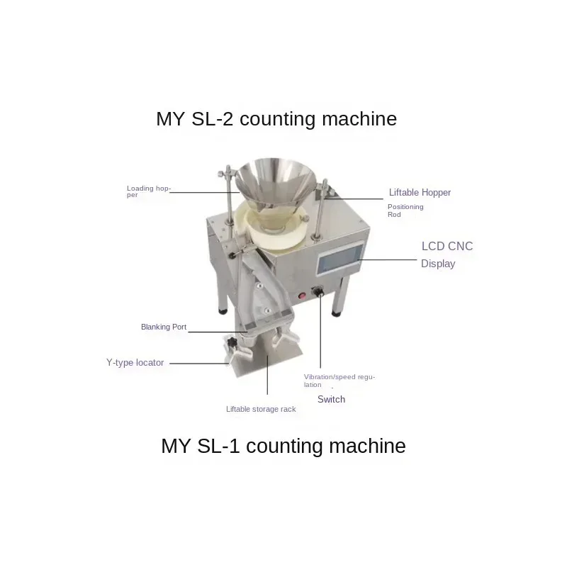 Automatic t Pil Granul Bottling Cans Capsul Pack Granul Counting Machine