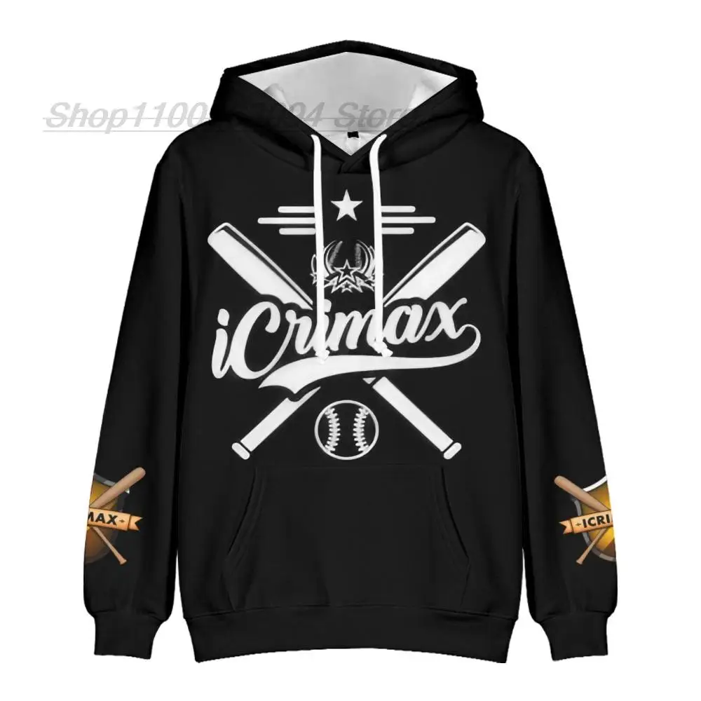 

New Fashion Merch Icrimax Hoodie Men women Sweatshirts Icrimax Logo Streetwear Teenage Hoodies Kids Clothes Autumn Winter Coats