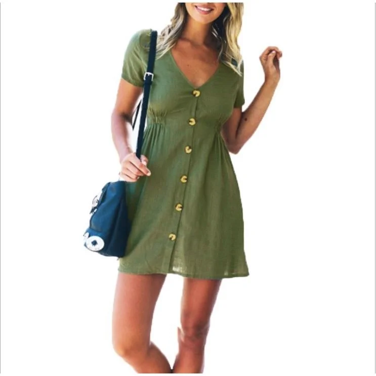 T-shirt ample décontracté d'été pour femmes Dr Lady Blouse Dres Tee-Quarter Sve Autre tissu Ciwalk Sle Autre 00% Mat...