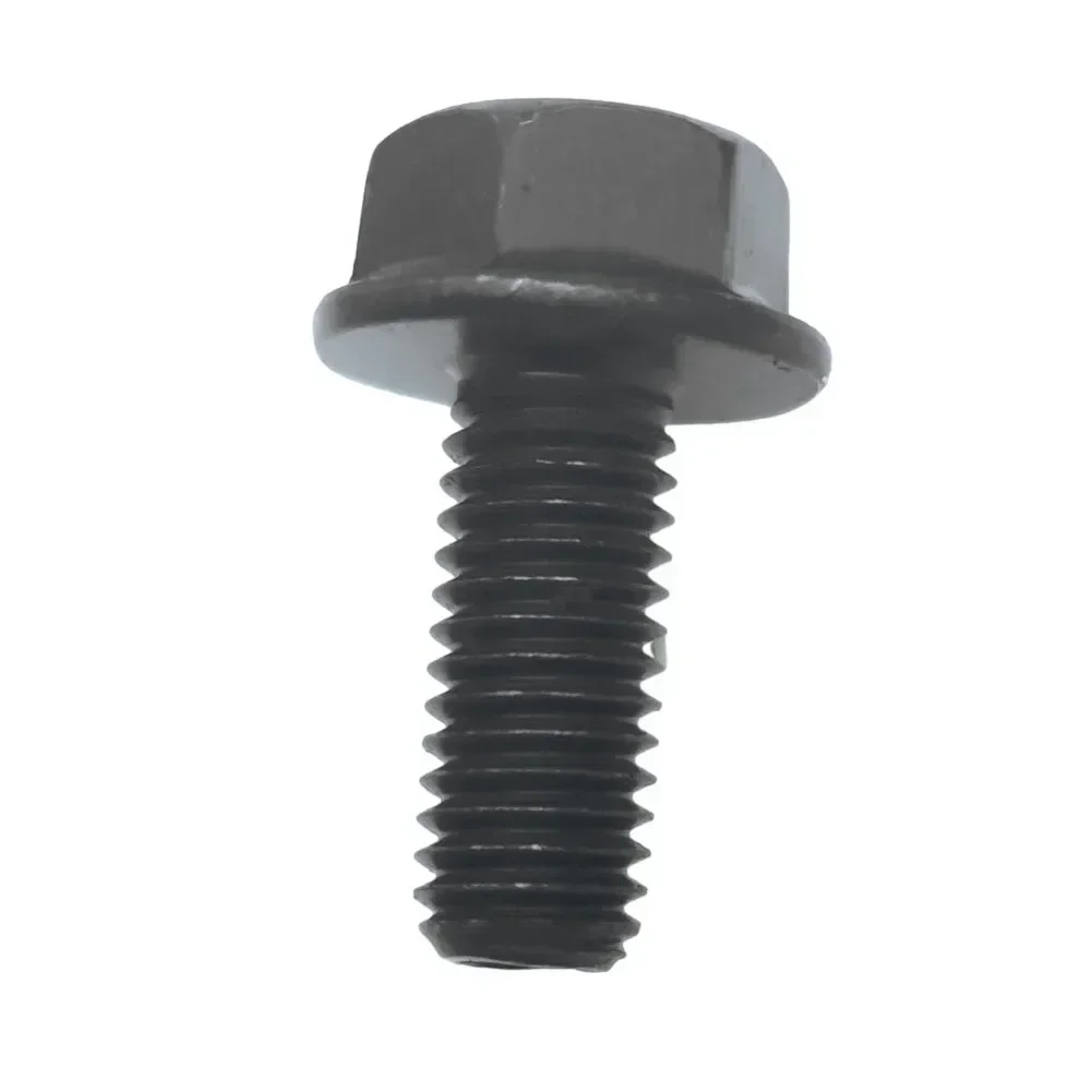 1pc Saw Blade Bolt M8 X 20mm Left Hand Thread Hex Head Flange For Cutting Machine Tool Parts Black Saw Blade 089006017064