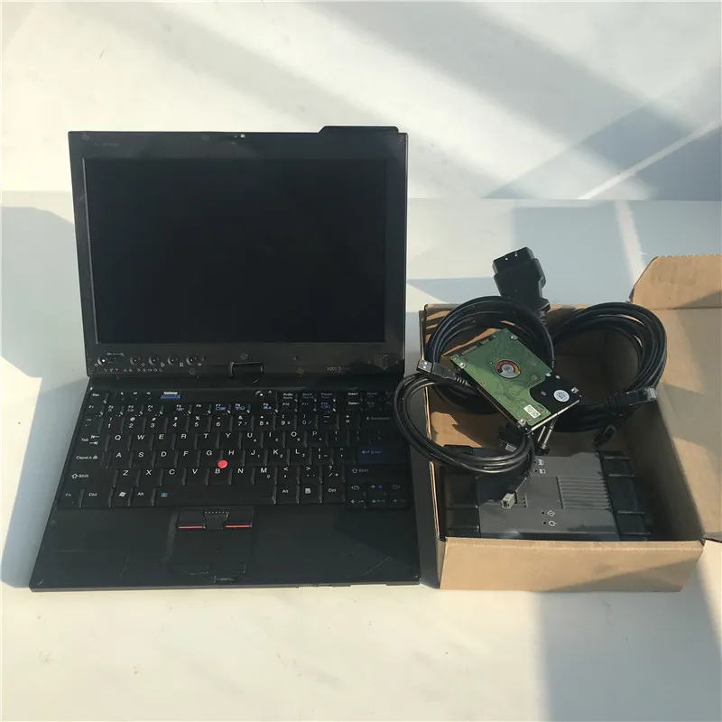 90% New Laptop X220T (i5 4g) + MB Star C6 VCI Wifi Connect OBD2 Diagnosis Scanner CAN DOIP Protocol 06/2024 Software Version