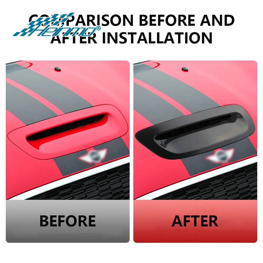 

Front Engine Hood Bonnet Vent Scoop Air Outlet Cover Trim For Mini Cooper S JCW R56 R55 R57 R58 R59 Accessories