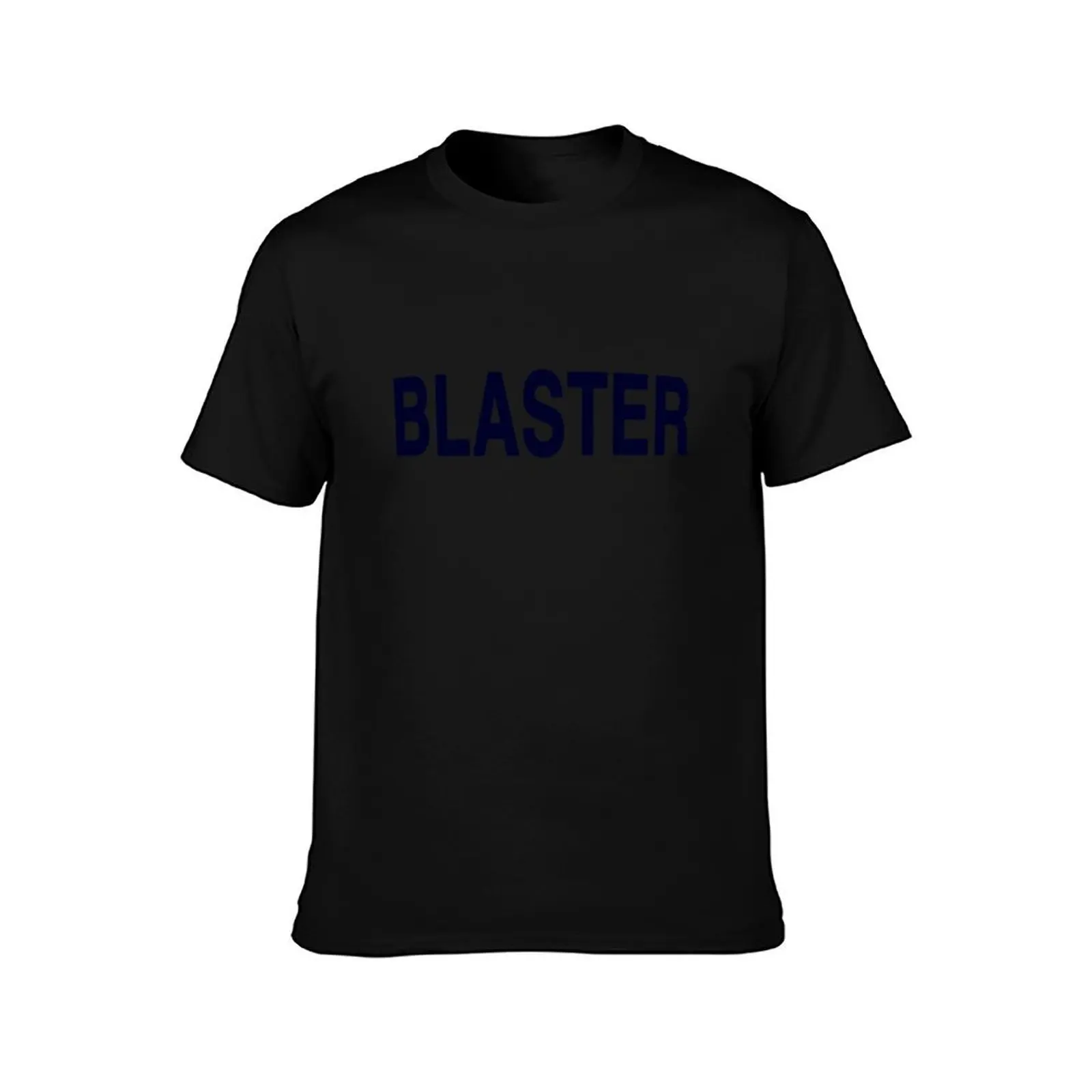 Over The Top - 80s Movie: Blaster T-Shirt Simple Solid Color Crew Neck Tee