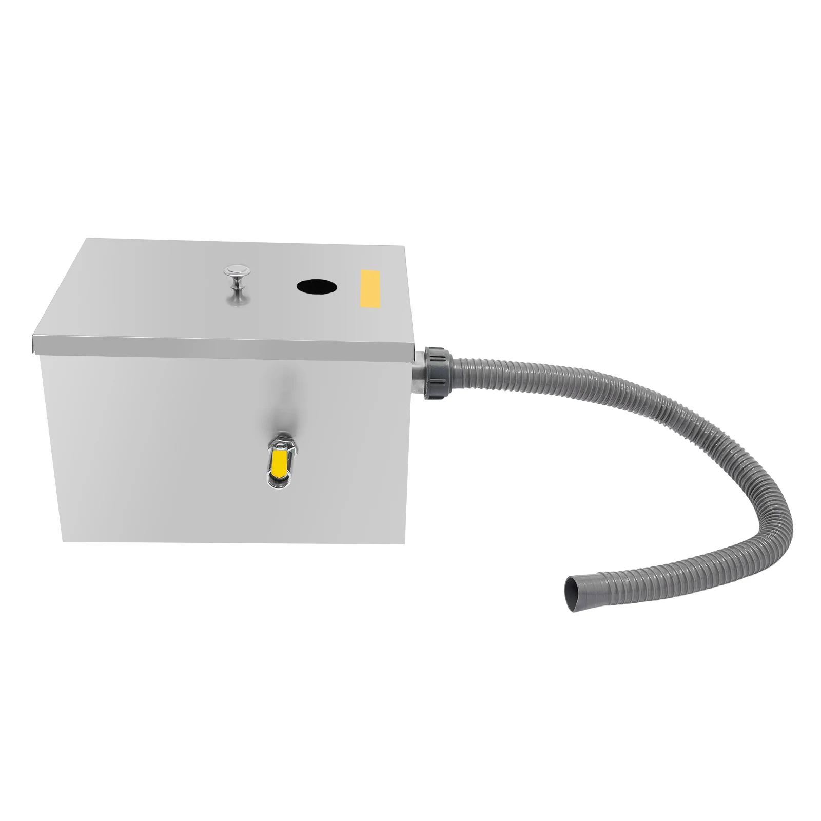 Commercial Grease Interceptor Grease Trap Stainless Under Sink Grease Trap Effectively Separate Oil and Water for Animal Oil