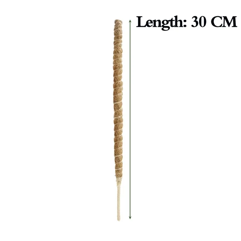 

Moss Pole Coco Coir Poles for Climbing Plants Bendable Plant Support Sticks for Moss Totem Pole Plant Support Monstera Growth