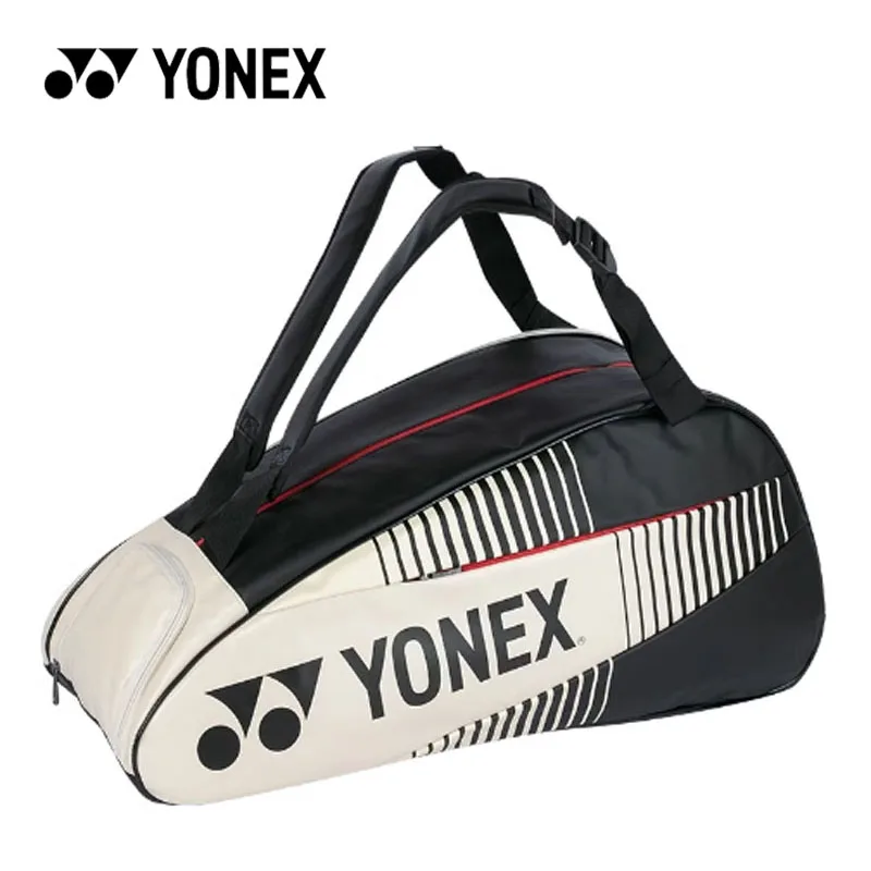 

Brand YONEX Badminton Bag 82426CR Unisex Shoulders Tennis Bag Large Capacity High Quality Water Proof Outdoor Racquet Sport Bags