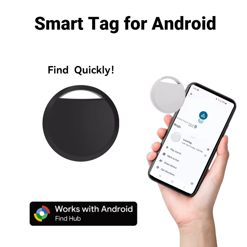 

Android Smart Tracker for Xiaomi Pixel Samsung Locator Tag Work With Google Find Hub Remote Anti-Lost Device Keys Finder