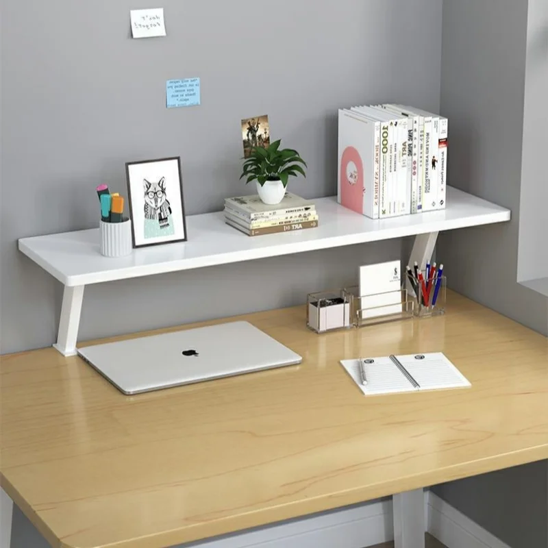 

Adjustable Desktop Desk Storage Shelving Height-increasing Rack Layered Table Support Rack Clamp On Desk Shelf Extension Shelf