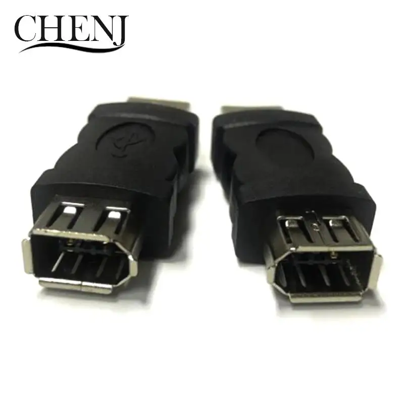 Firewire IEEE 1394 6 Pin Female To USB 2.0 Type A Male Adaptor Adapter Cameras Mobile Phones MP3 Player PDAs Black