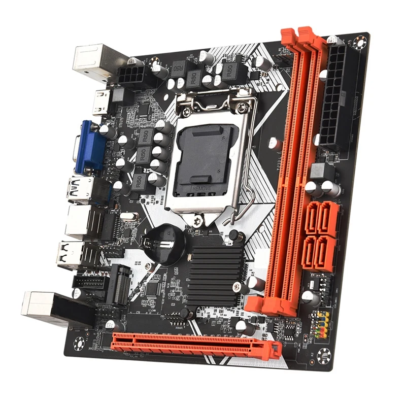 Placa base de ordenador ITX H110 con 16G 2133Mhz DDR4 RAM LGA1151 DDR4 compatible con 32GB Gigabit Ethernet M.2 Nvme PCI-E 16X