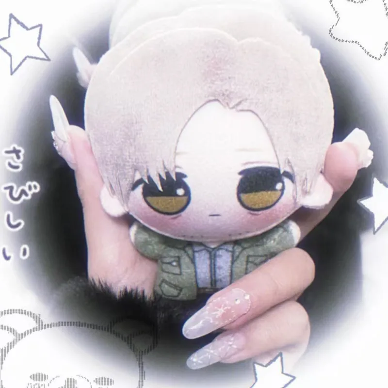 10cm James Sunderland Plush Doll Movie Silent Hill 2 James Stuffed Toy Doll Game Merchandise Cotton Pendants Doll Birthday Gift