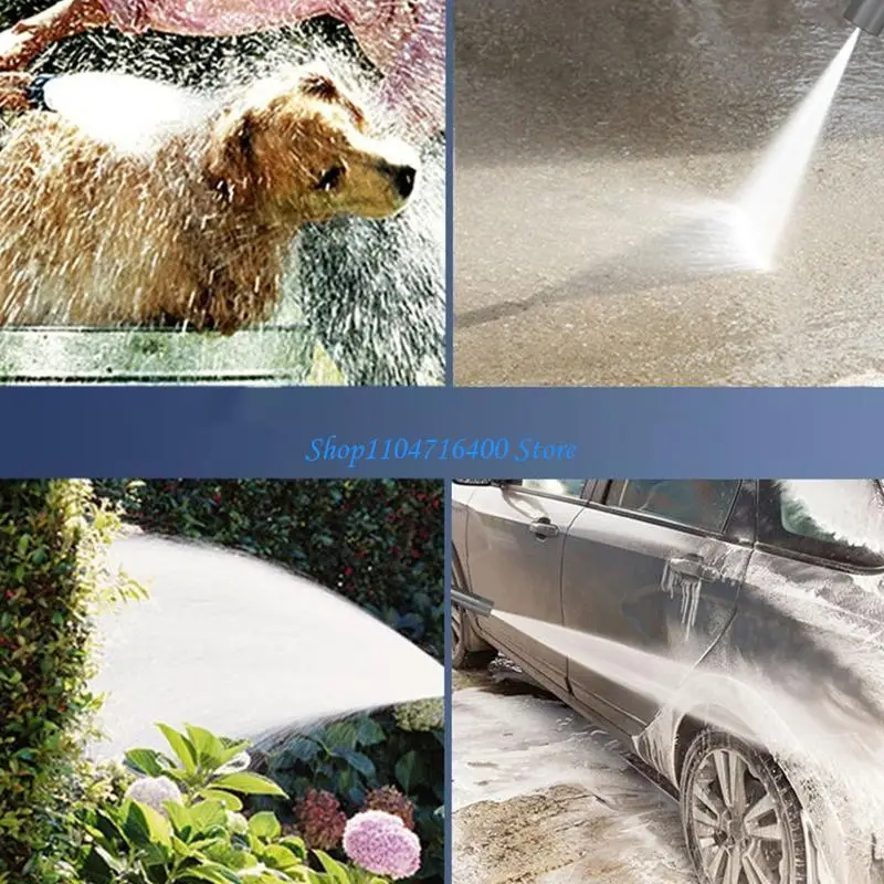 

y1gd Convenient Car Washing Portable High Pressure Washer for Garden Yard Pet