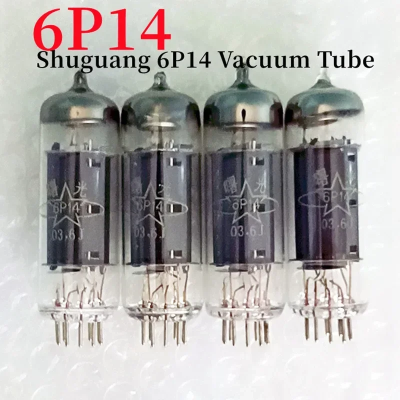 Shuguang Vacuum Tube 6P14 Class J Replaces 6p14 6BQ5 EL84 for HIFI Audio Tube Amplifier Original Exact Match