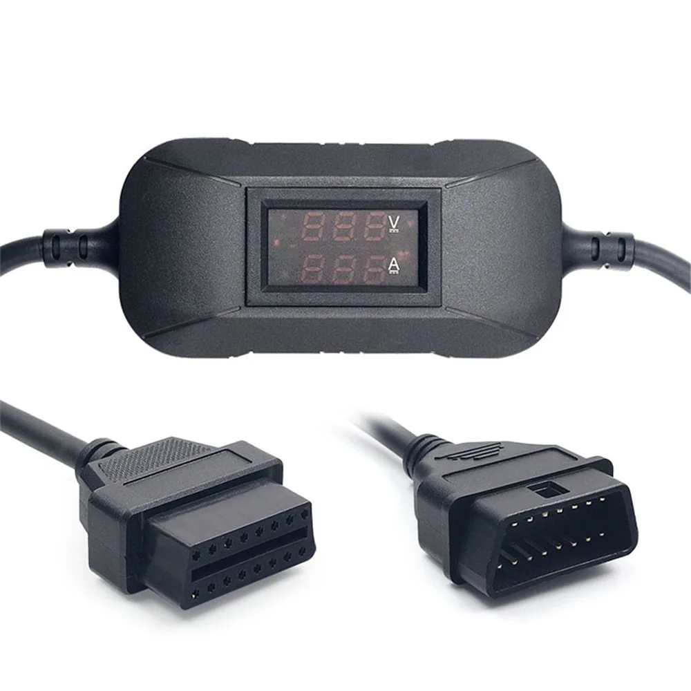 Zware vrachtwagenadapter 24V naar 12V Volt Buck OBD2 16-pins kabel voor lancering Easydiag 2.0/3.0 Golo Carcare