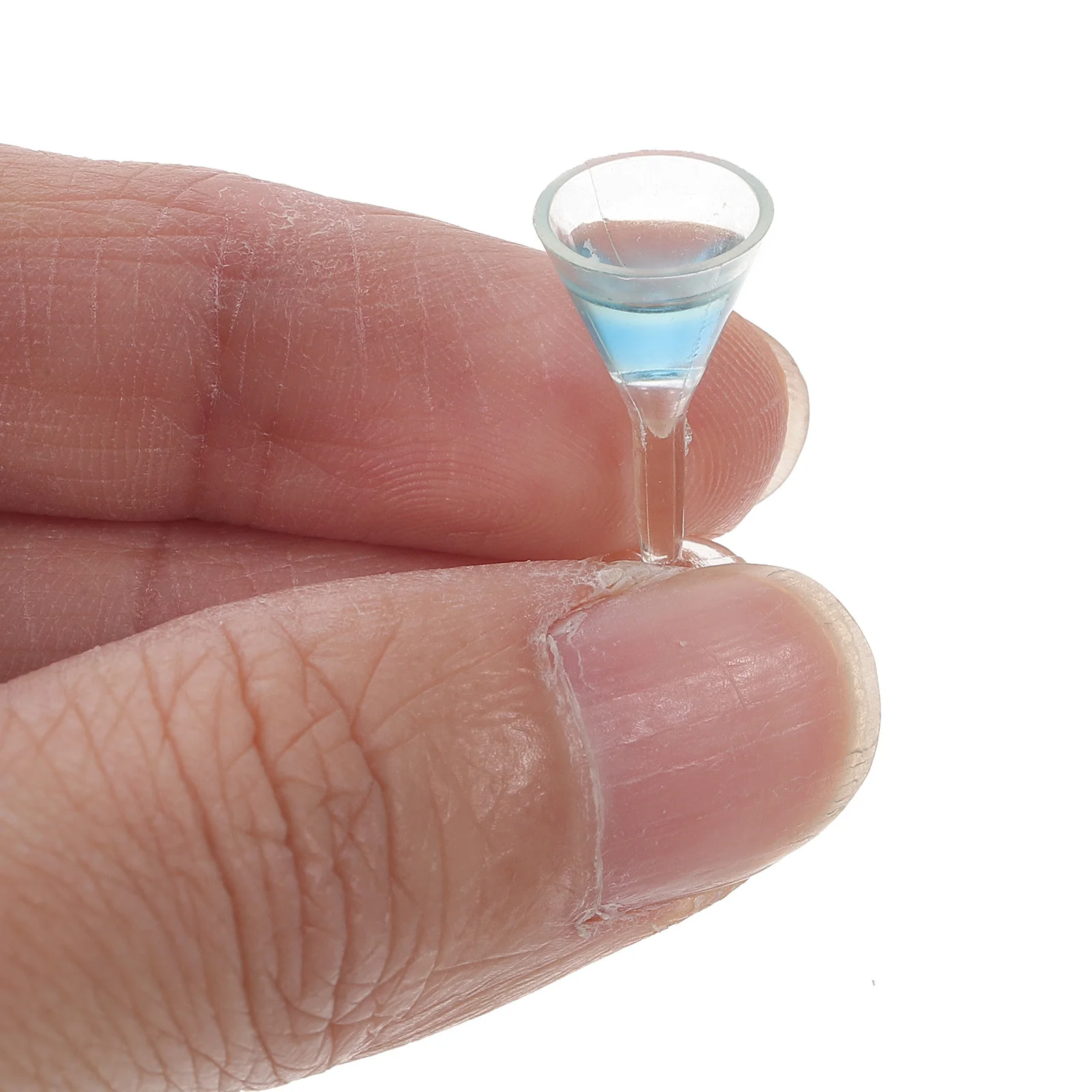 6 pçs mini óculos de cocktail design realista para diy micro paisagem decoração casa fotografia adereços acessório cozinha em miniatura