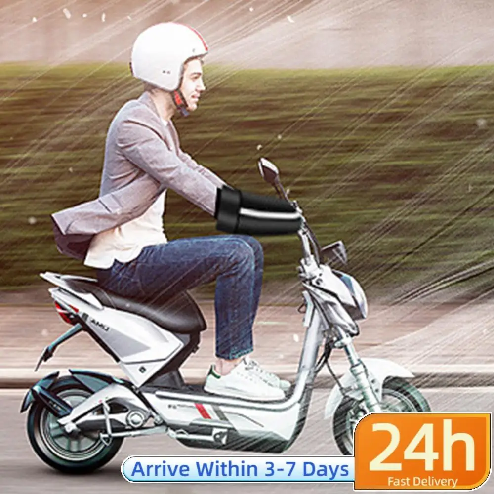 

Motorcycle Handlebar Muffs Windproof Cycling Motorbike Gloves Reflective Winter Protective Gloves Riding Accessories