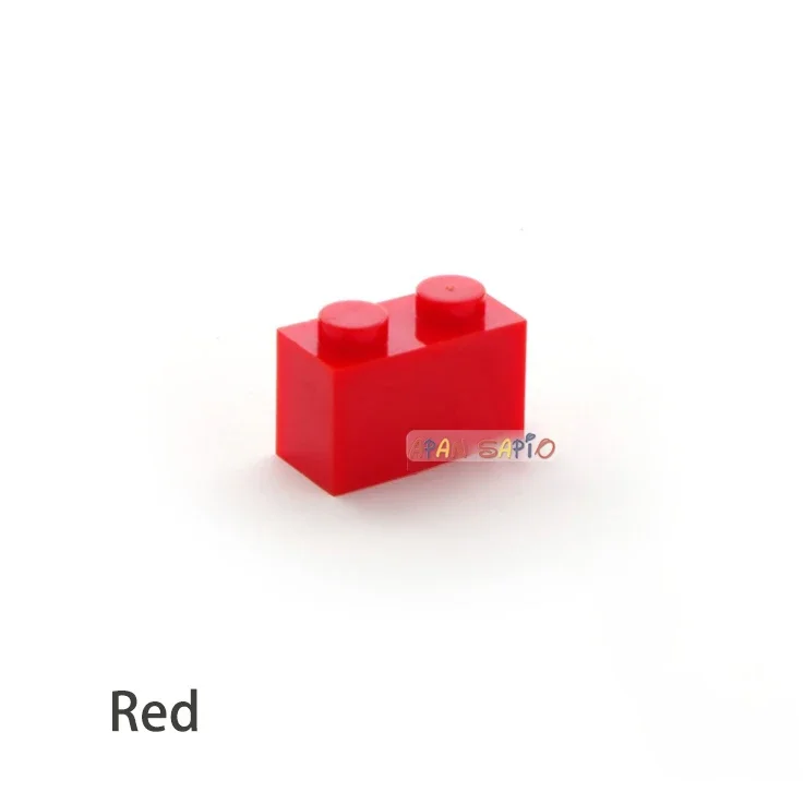 500 stücke 1x2 Punkte DIY Bausteine Dicke Zahlen Bricks Pädagogisches Kreatives Kunststoff Spielzeug für Kinder Kompatibel mit 3004