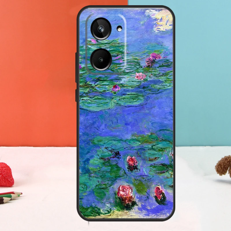 حافظة لوحة فنية لهاتف Realme ، Realme GT Neo 5 ، GT3 ، GT5 9 ، 10 ، 11 ، 12 Pro Plus ، C25s ، C21Y ، C30 ، C31 ، C33 ، C35 ، C51 ، c53 ، C55 #5