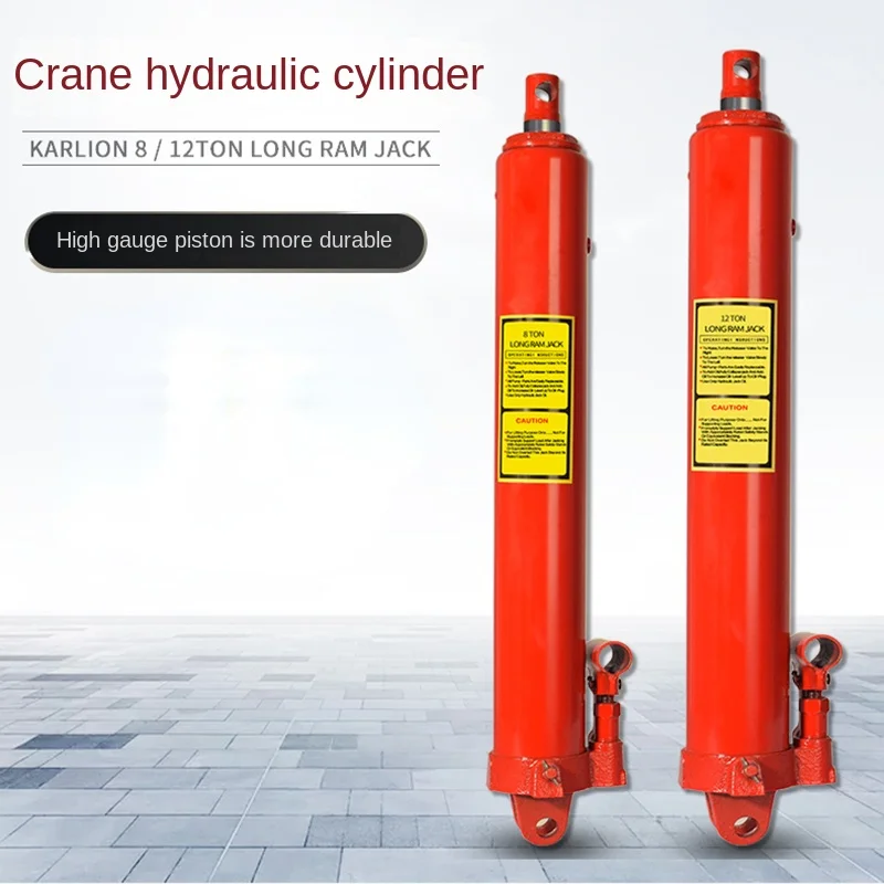 

8 T 12T Manual Hydraulic Cylinder 2T3 T Crane Accessories Jack Long Oil Pump