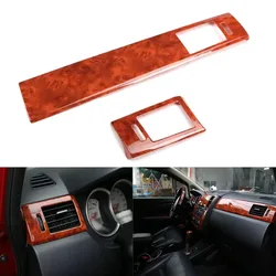 For Nissan TIIDA 2005-2010 LHD RHD Car Dashboard Side Air Conditioner Vent Frame Cover ABS Trim Styling Accessories