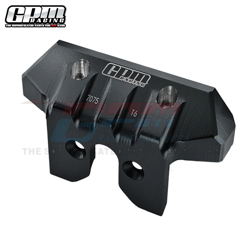 GPM-Pare-chocs arrière en aluminium 7075 pour TRAXXAS, 1/8, Sledge Monster Truck, 95076-4