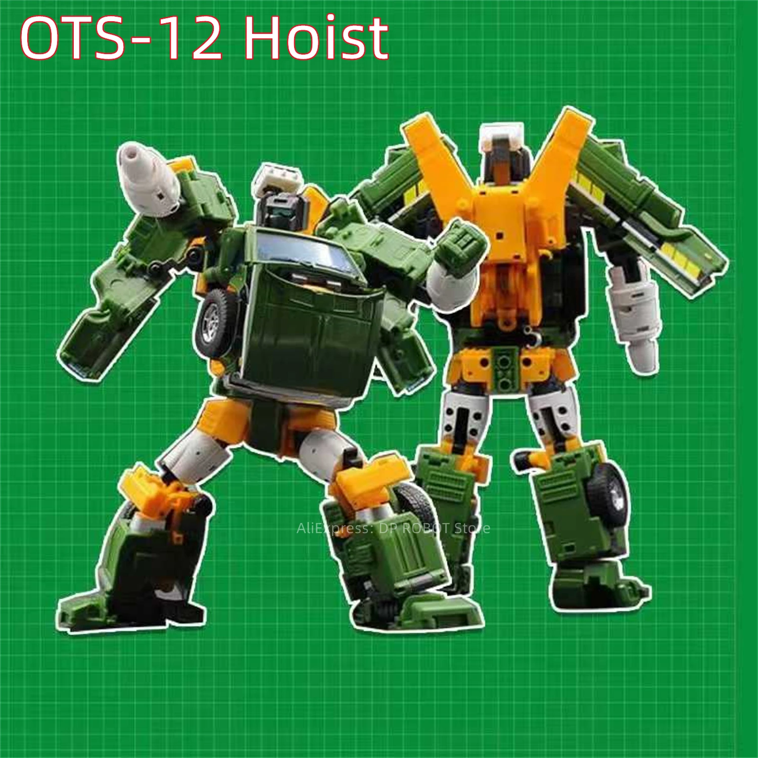 [IN STOCK] Transformation BadCube OTS BC OTS-12 OTS12 Hoist LORRY Action Figure With Box