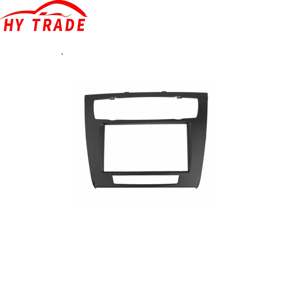 

HY 2DIN Car Radio Fascia For BMW 1 E81 E82 E87 E88 2007 DVD Stereo Frame Dash Panel Installation Trim Kit Mounting Bezel