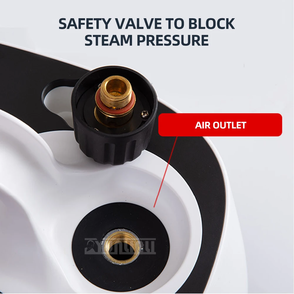 آلة التنظيف بالبخار بدرجة حرارة عالية SE8621 مع وحدة تحكم نفاثة أوتوماتيكية لتنظيف شفاط المطبخ بقوة 220 فولت