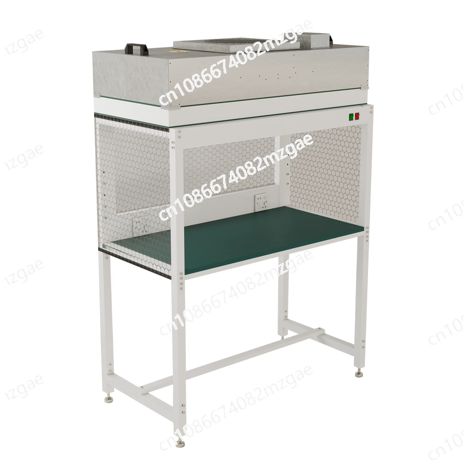 

Ультра-чистый верстак. Антистатическая сборочная линия. Экспериментальный скамья для сборки и обслуживания вертикалей. Стерильный и без пыли.