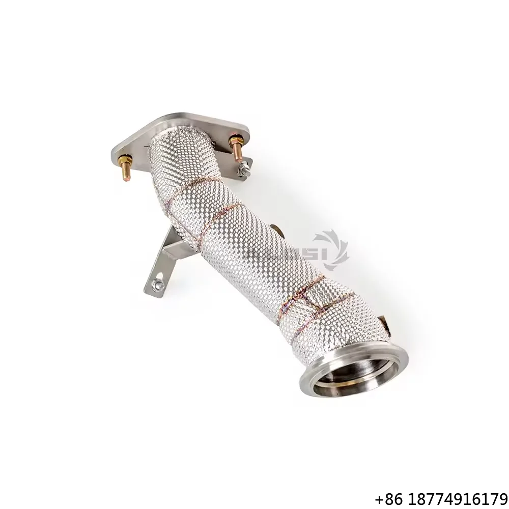 

Factory Direct Sale Sports Downpipe Exhaust Header Insulated for CT5 2.0T 2019-2023 SS304 Racing Performance Upgrade