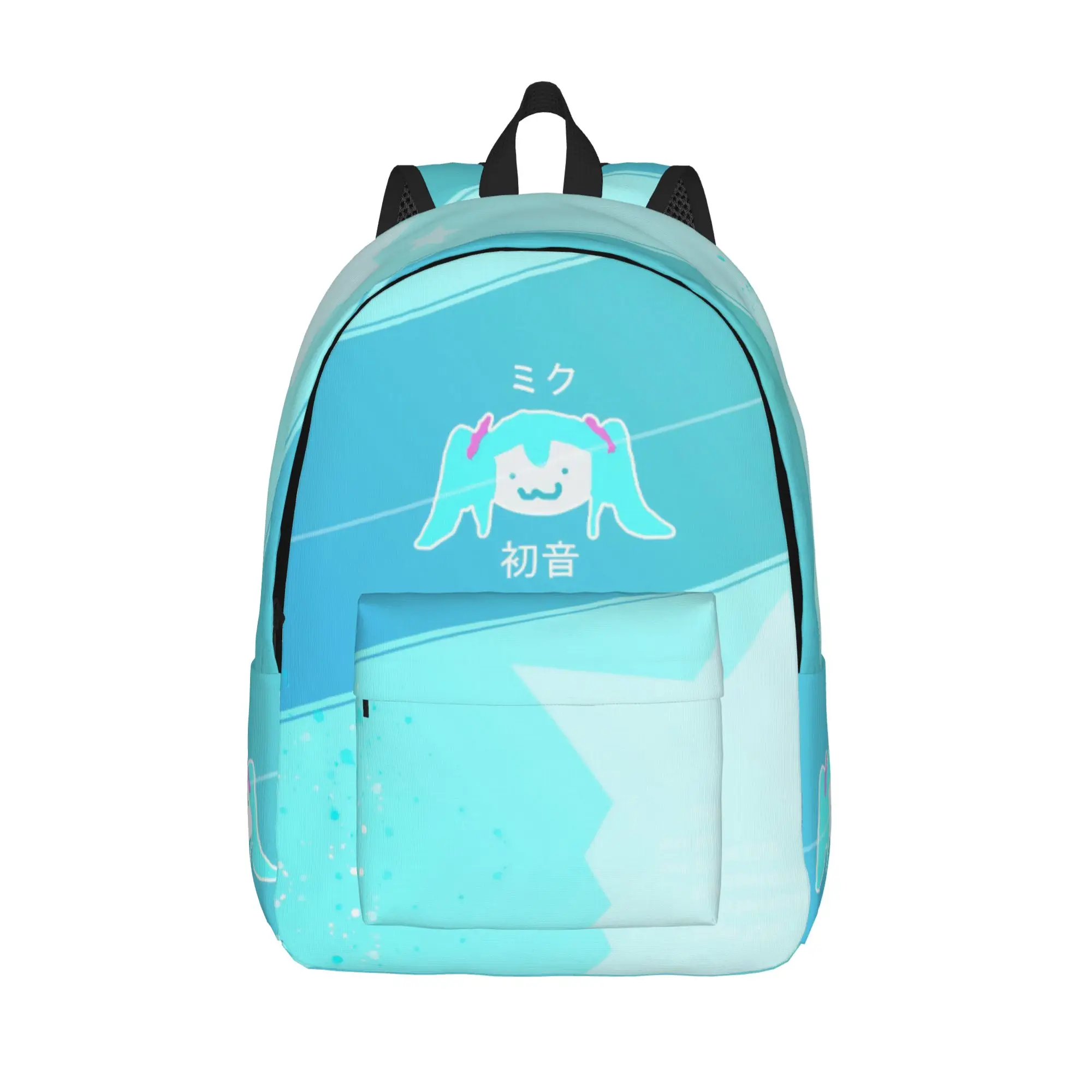 

Hatsune Miku singer music anime Backpack for Men Women Casual High School Work Daypack College Canvas Bags Sports