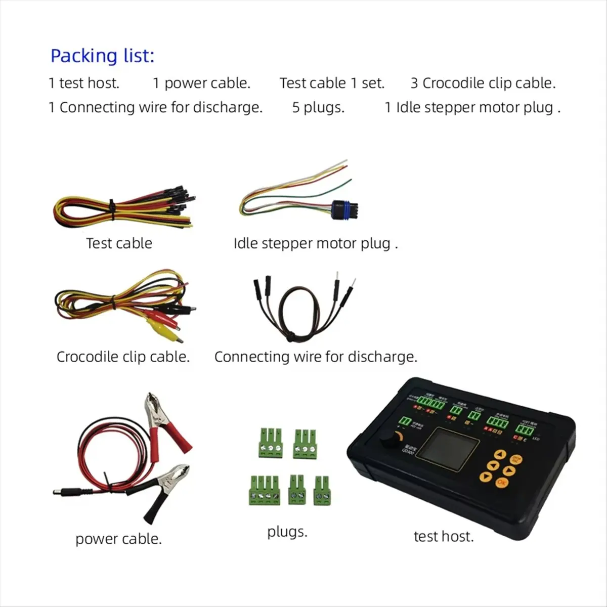 abfw-qd300-automobile-ignition-coil-tester-igbt-idle-stepper-motor-solenoid-valve-injector-pwm-actuator-fault-detector