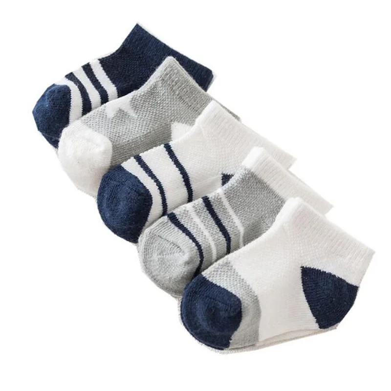 

5Pair Summer Thin Cotton Children's and Baby Socks