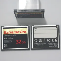 Xientrnic Extreme Pro Compact Flash CF Card 16GB 32GB 64GB High Speed UDMA7 160MB 1066X VPG-65 EOS 1D-X 7D 50D CF to IDE Mod