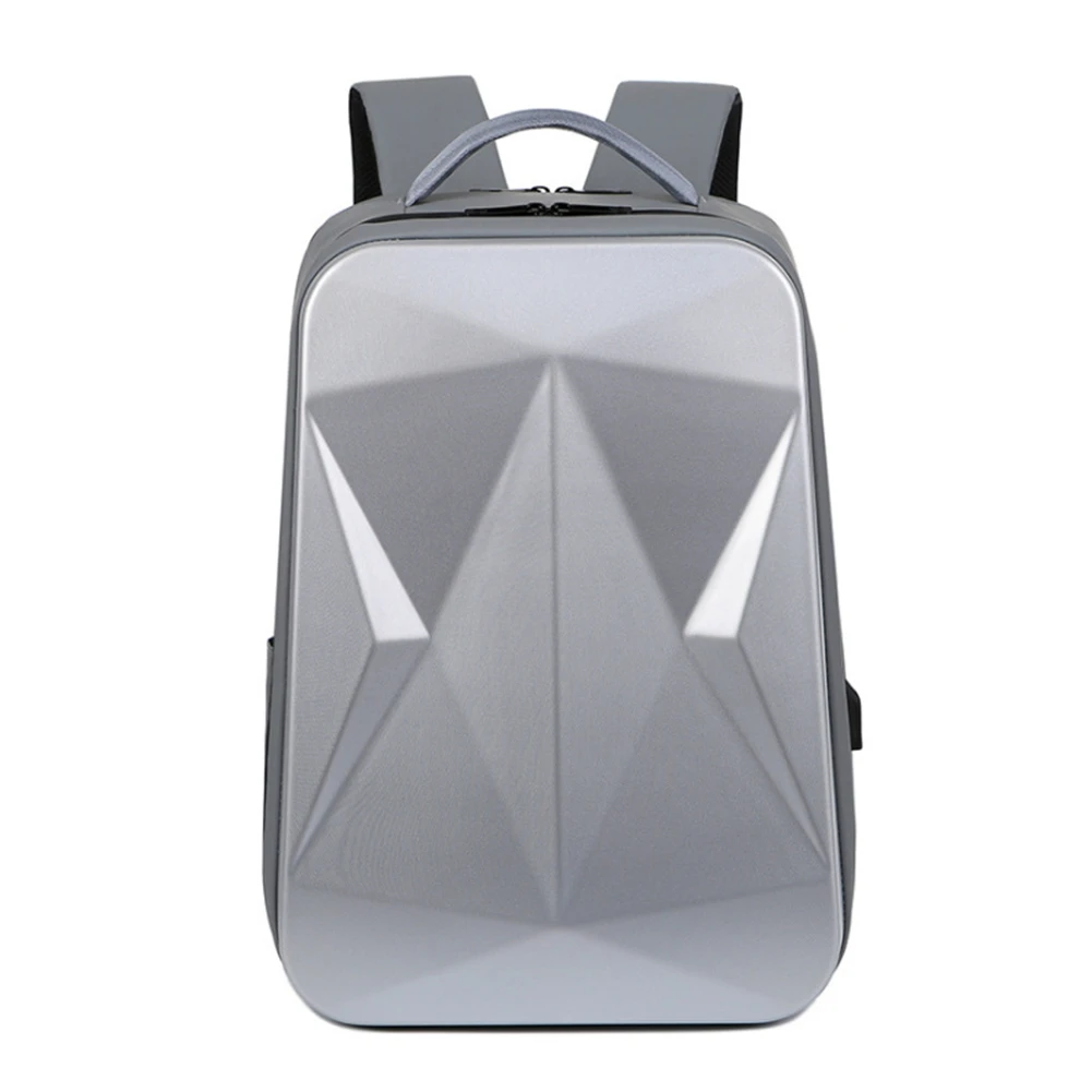 Hard Shell Laptop Backpack Anti Theft Waterproof Computer Backpack Gaming Business Backpack for Men Women Gray