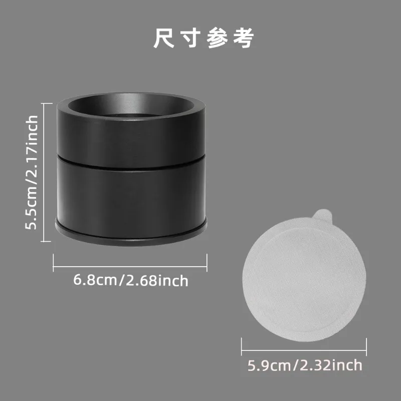 2-in-1 coffee capsule powder filling film stent sealing film lid removal tool, compatible with Vertuo capsule cup