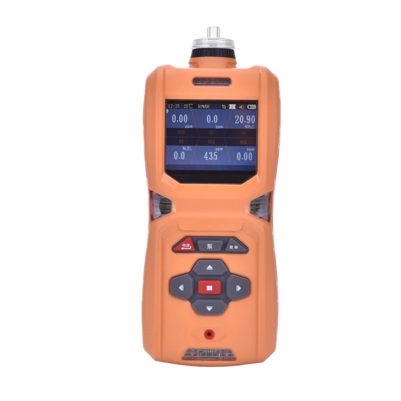 Portable Carbon Monoxide Alarm Carbon Dioxide NOx Analyzer Mine Composite Gas Detector