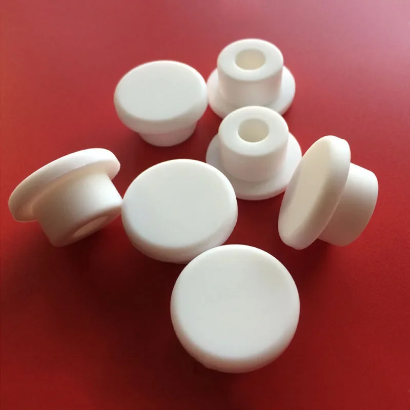 Bore 6.8mm~201.5mm White Silicone Rubber Hole Caps Blanking End Caps Pipe Tube Inserts Plugs Dustproof Bungs