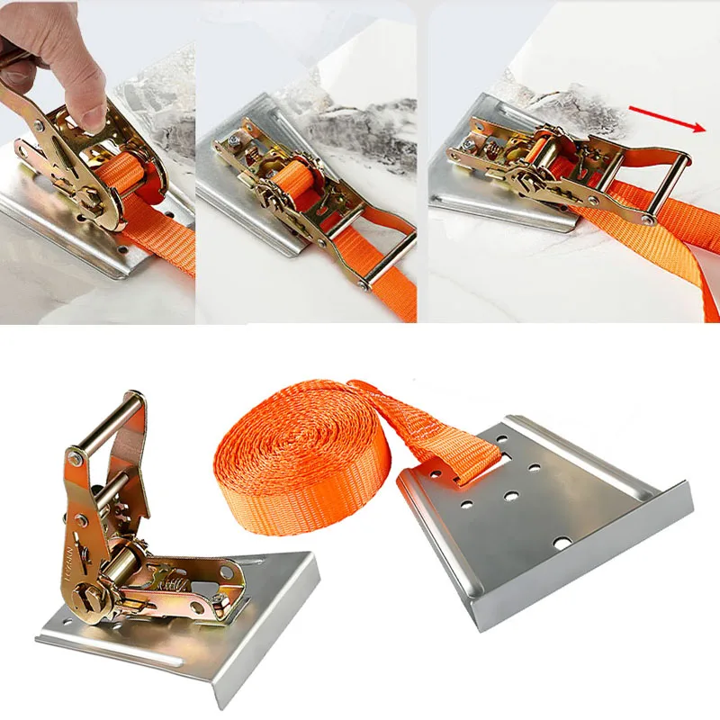 

Efficient Countertop Joint Tensioning Tool with Heavy Duty Components for Professional Splicing of Various Materials