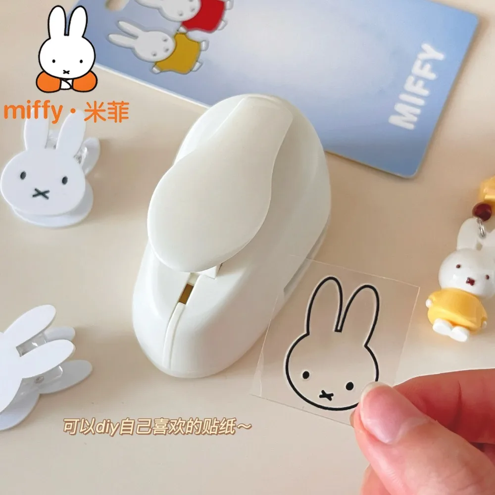 Cute Miffy Large Pattern Puncher Rabbit Embossing Tool DIY Handcraft Accessory Creative Printing Machine for Journal Scrapbook view 6