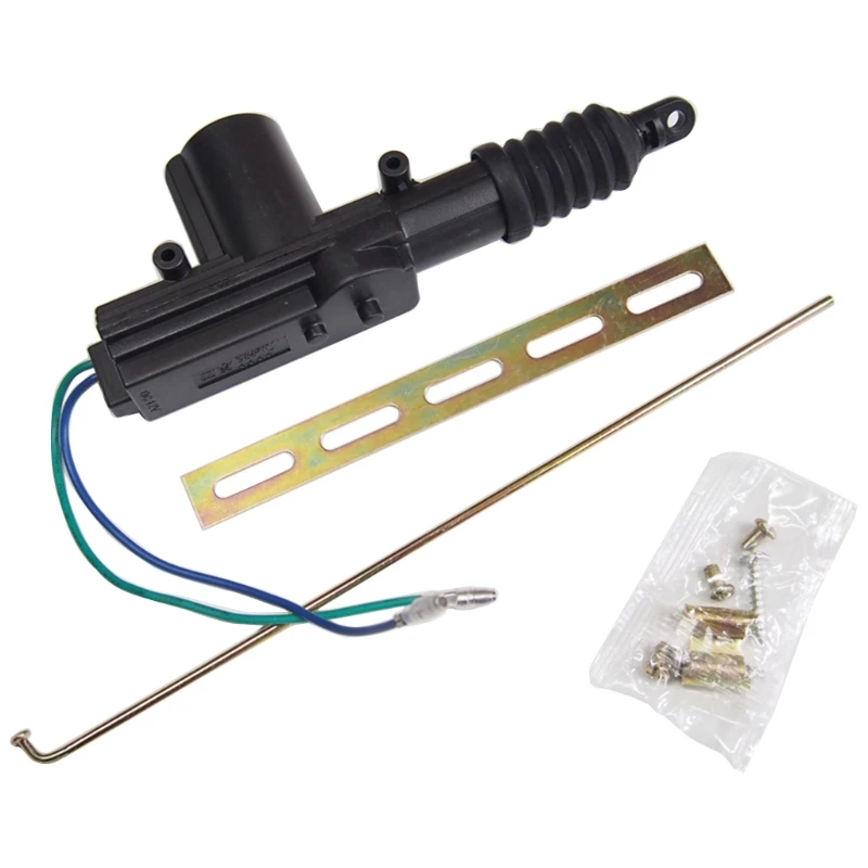 652F Universal Car Door Central Lock Motor Kit 2 Wire Actuator Vehicle Electric Remote Central Lock System Accessories 12/24V